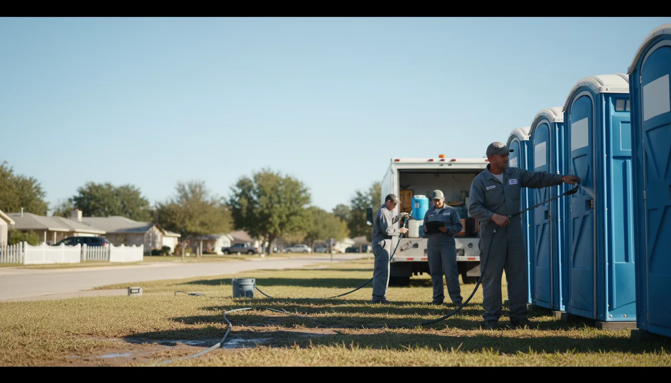 Long-Term Portable Toilet Rental in Rock, MI near me